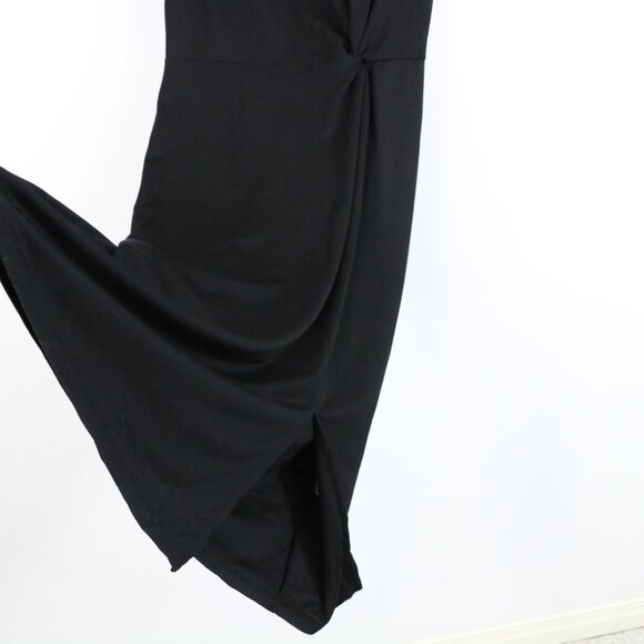 *Rickis Black Cap Sleeve Dress - Picture 8 of 10